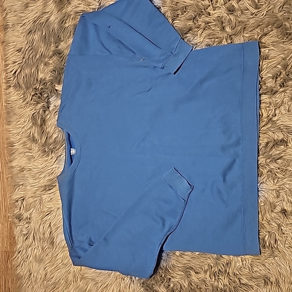 Athletic Works mens blue crew neck sweatshirt. Sz XXL